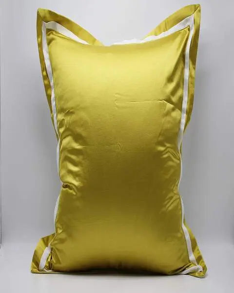 Aramani Luxury Rich Yellow Gold Stain Cushions and Pillows ANGIE HOMES