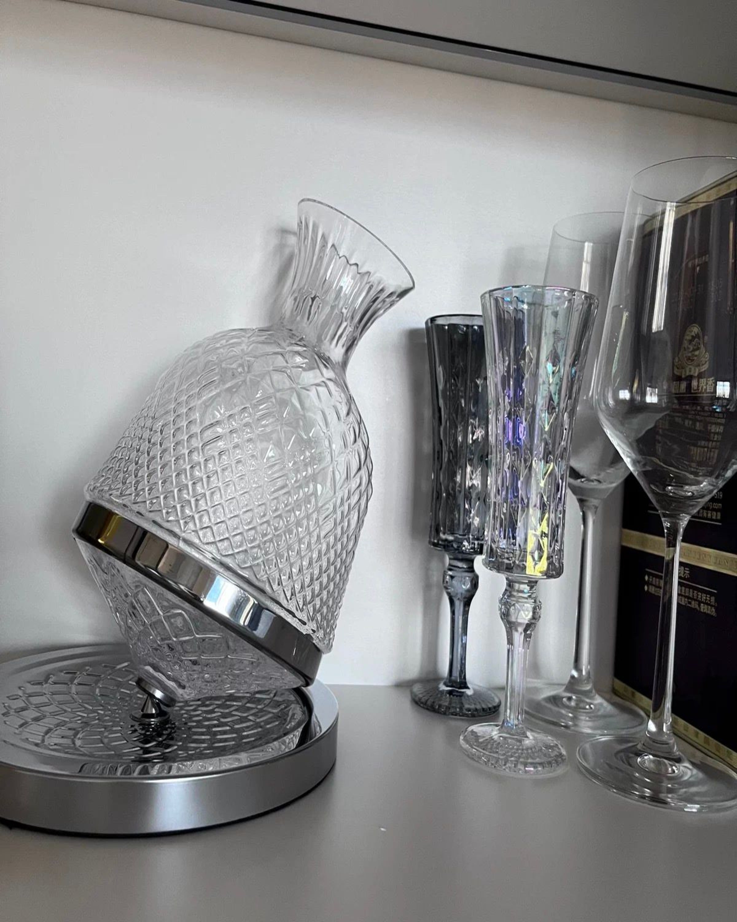 Artistic Wine Decanter ANGIE HOMES