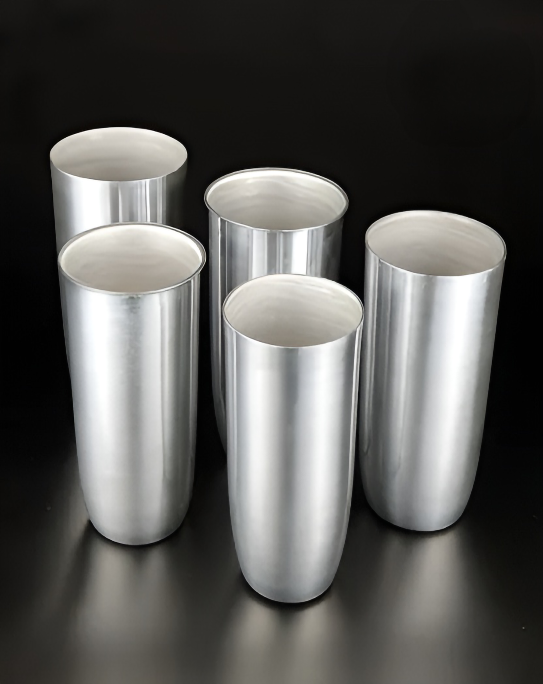 Atsushi Silver Plated Glass