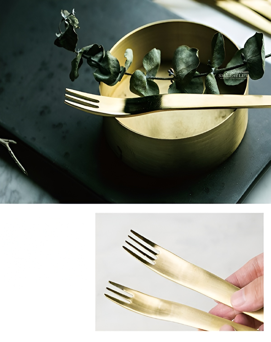 Avery Gold Finish Cutlery ANGIE HOMES