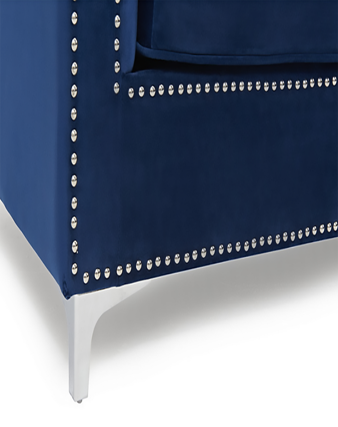 Azar Blue Sofa Chair ANGIE HOMES