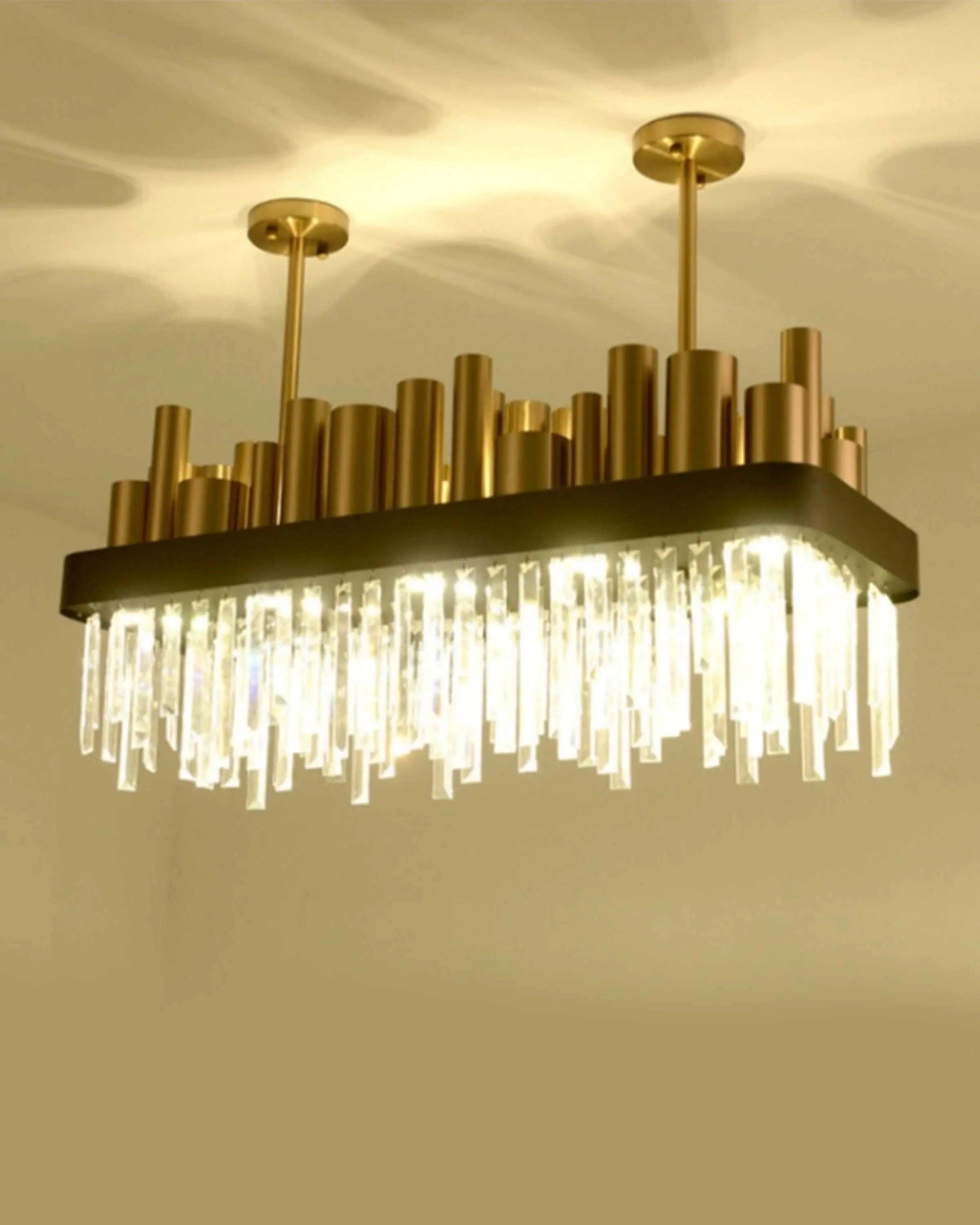 BLANC Classic Crystal Chandelier ANGIE HOMES