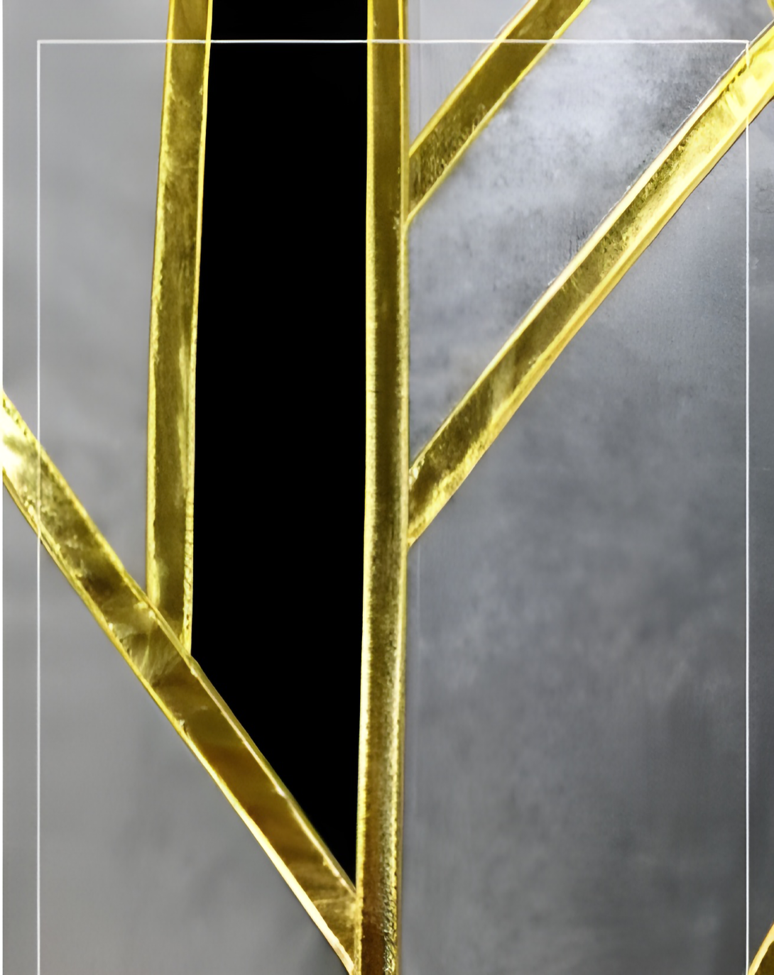 BOSS BEST GREY & GOLD  CUSHION