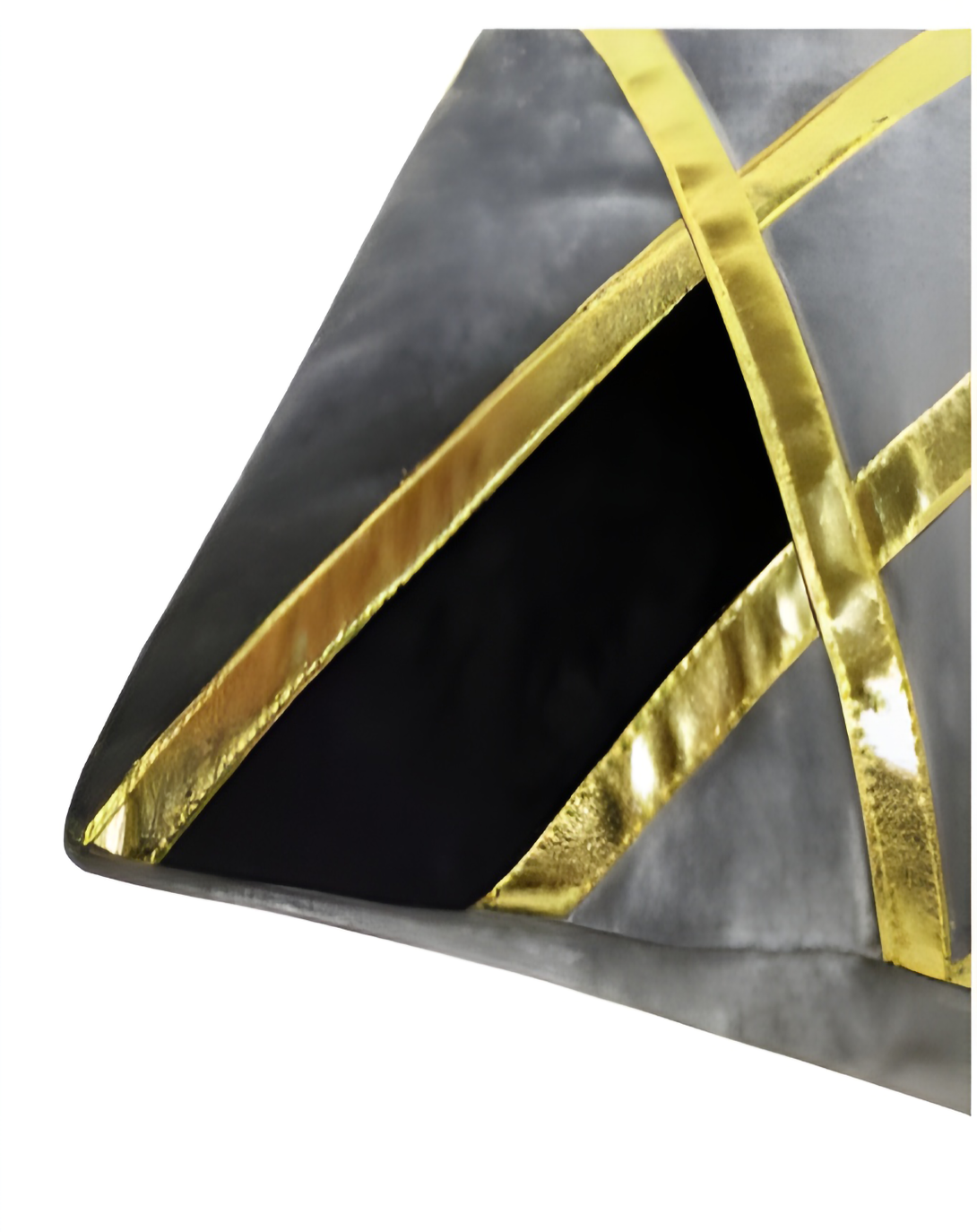 BOSS BEST GREY & GOLD  CUSHION