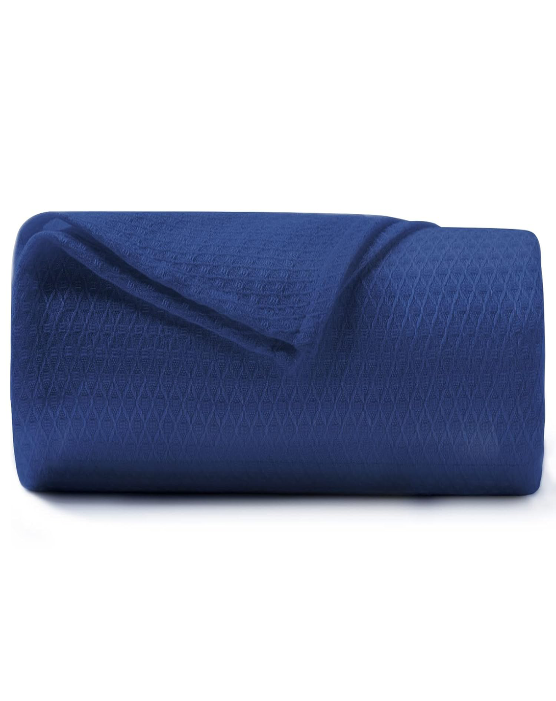 BOULDER BLUE THROW AND BLANKET