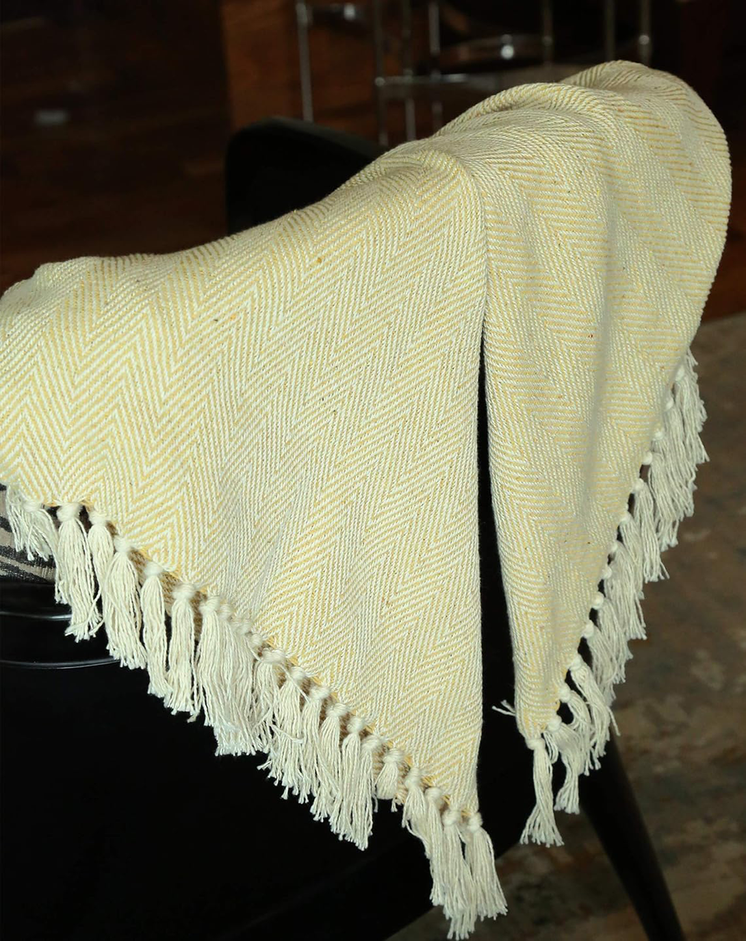 Banyan Cream Casual Throws Blanket
