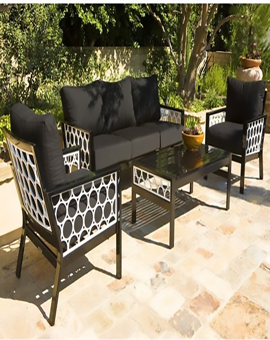 Beautiful Contemporary Outdoor Furniture Luxury Sofa ANGIE HOMES