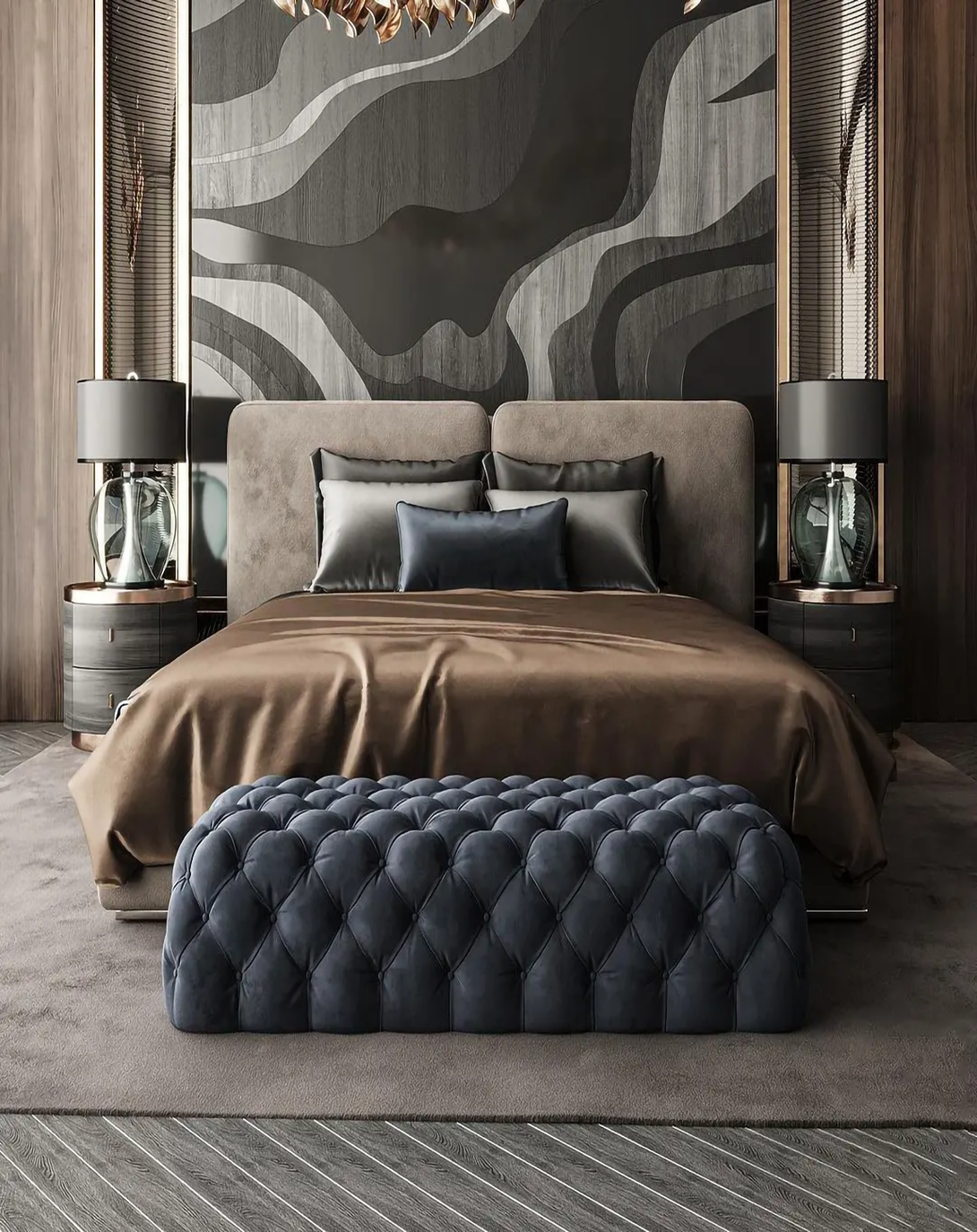 Beautiful Modern Loft Luxury Bed