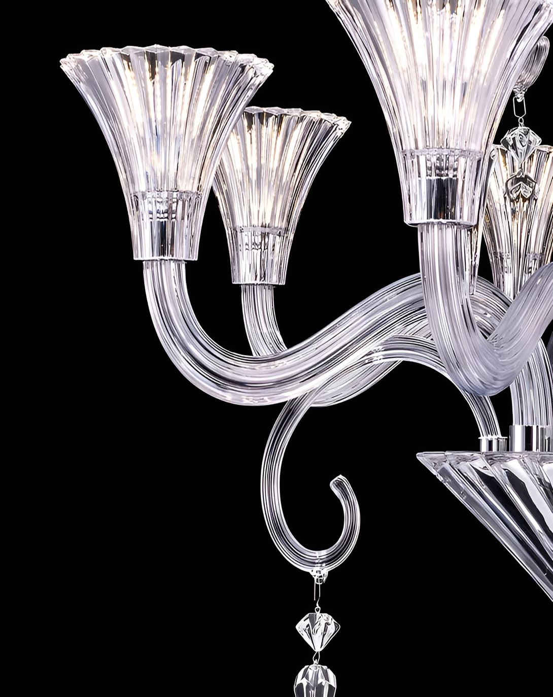 Benito Classic Crystal Glass Luxury Chandelier Light