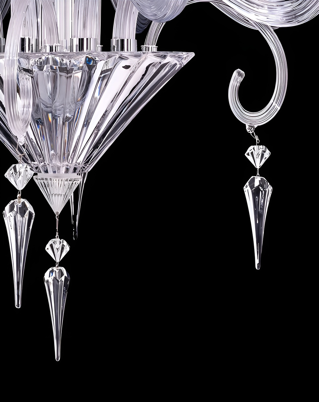 Benito Classic Crystal Glass Luxury Chandelier Light