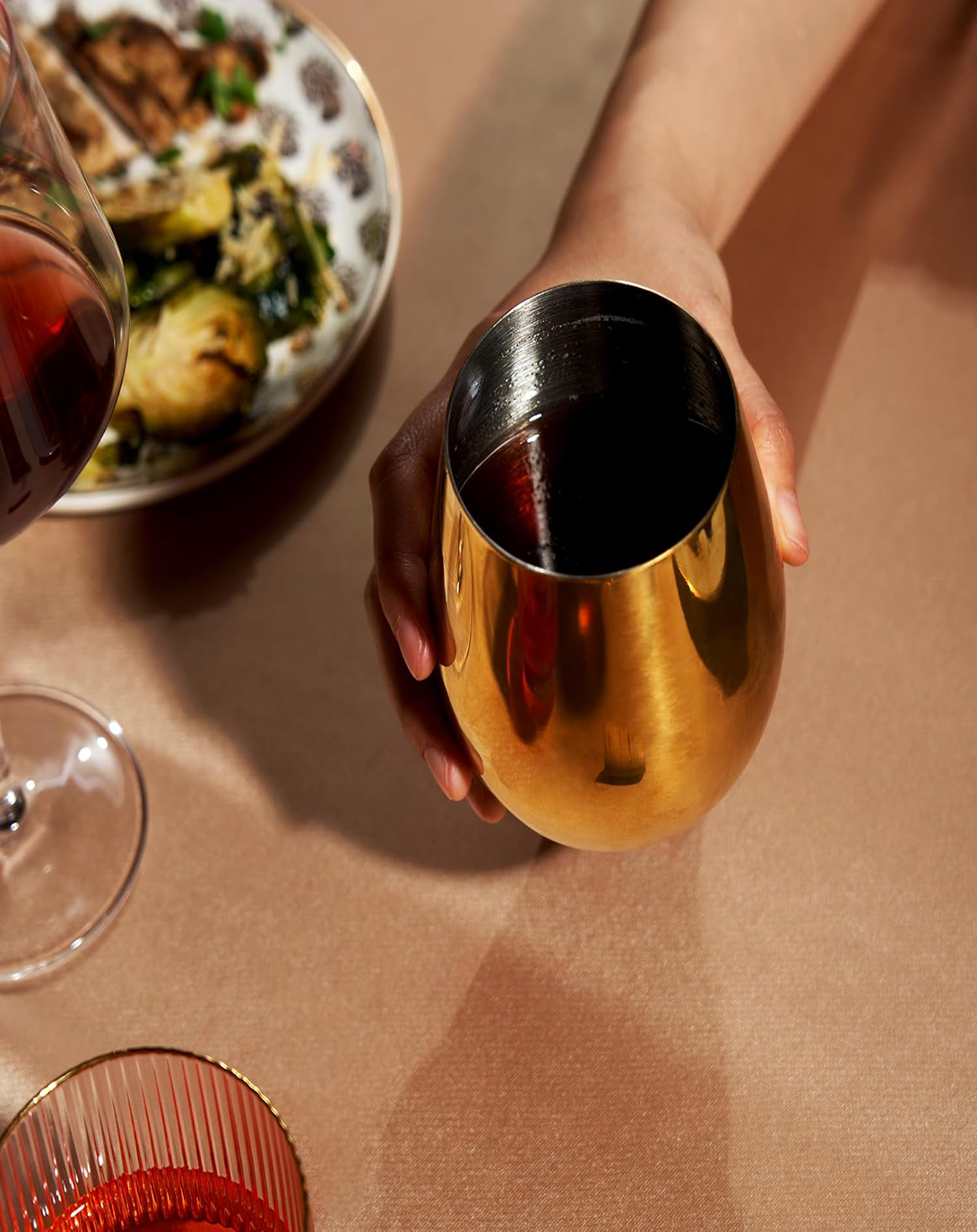 Best Copper and Gold Serverware - Angie India Serverware ANGIE HOMES