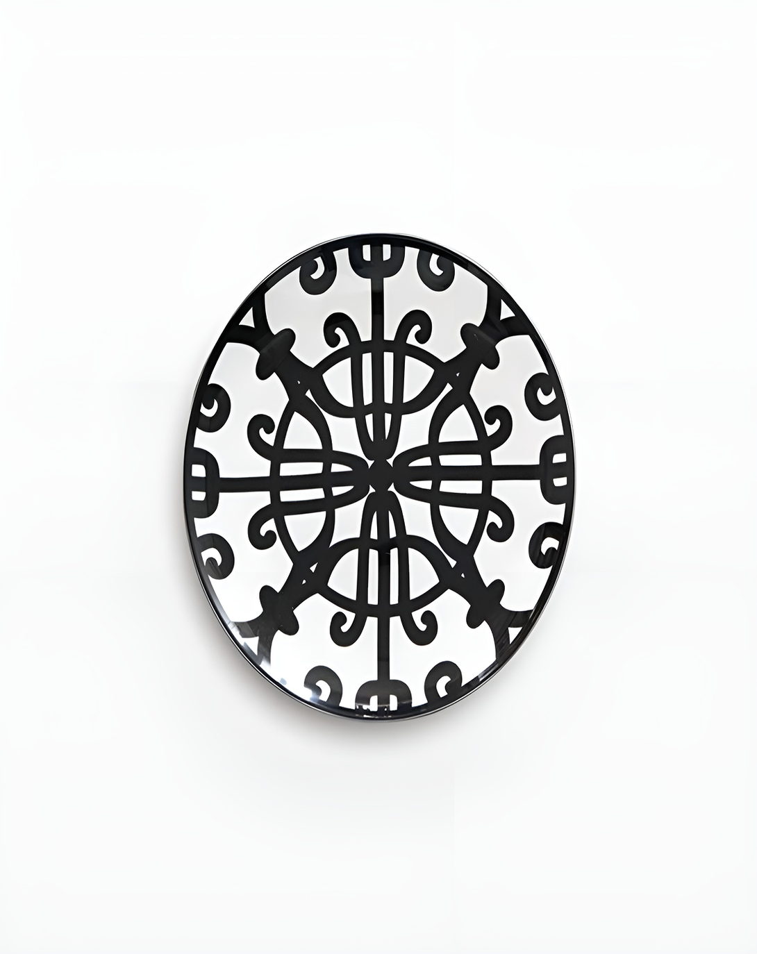 Bibe Unique Black and White Dinner Set