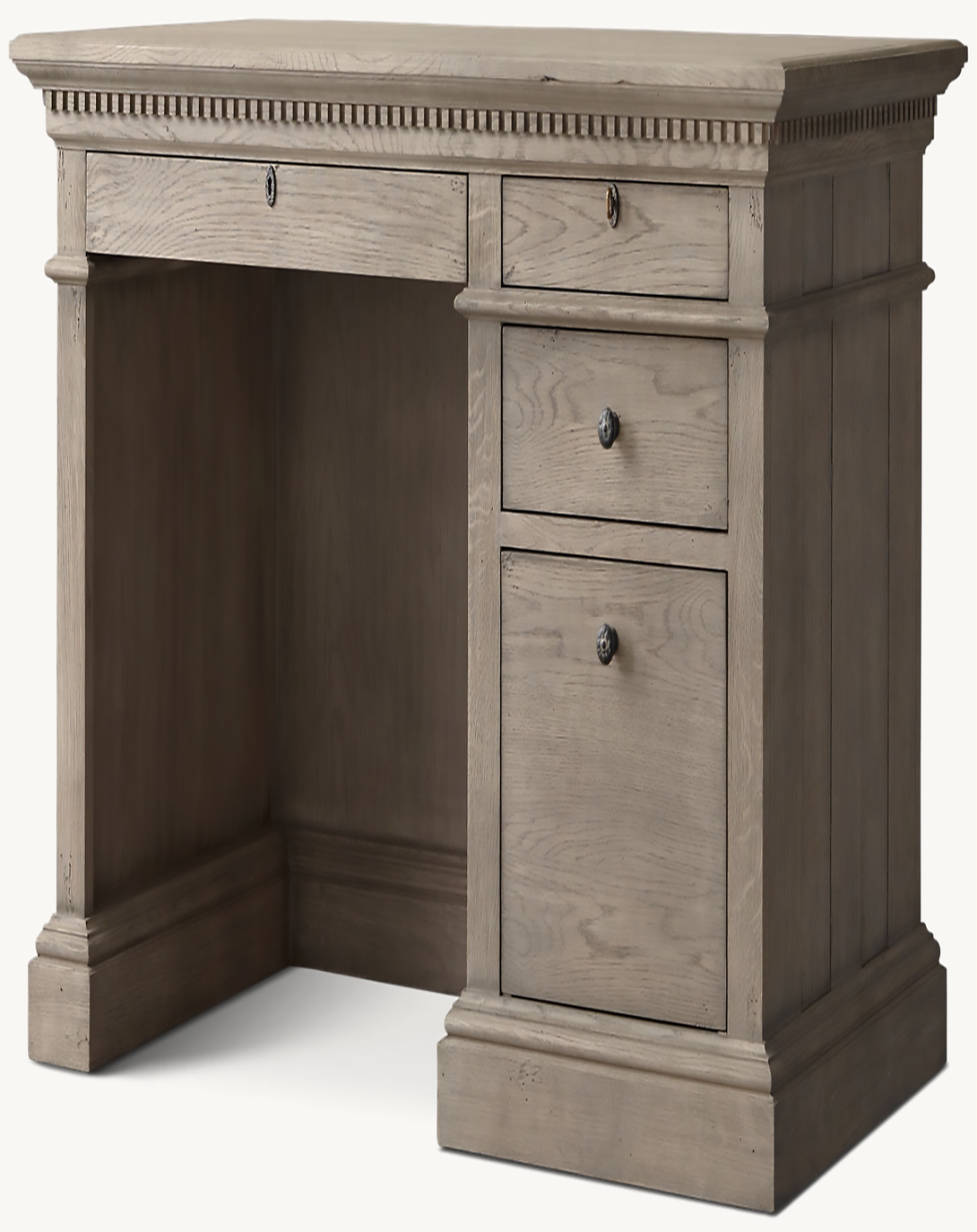 Bison Off White Desk ANGIE HOMES