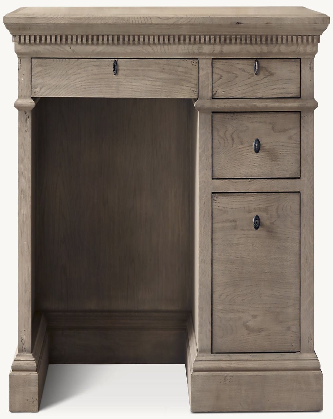 Bison Off White Desk ANGIE HOMES