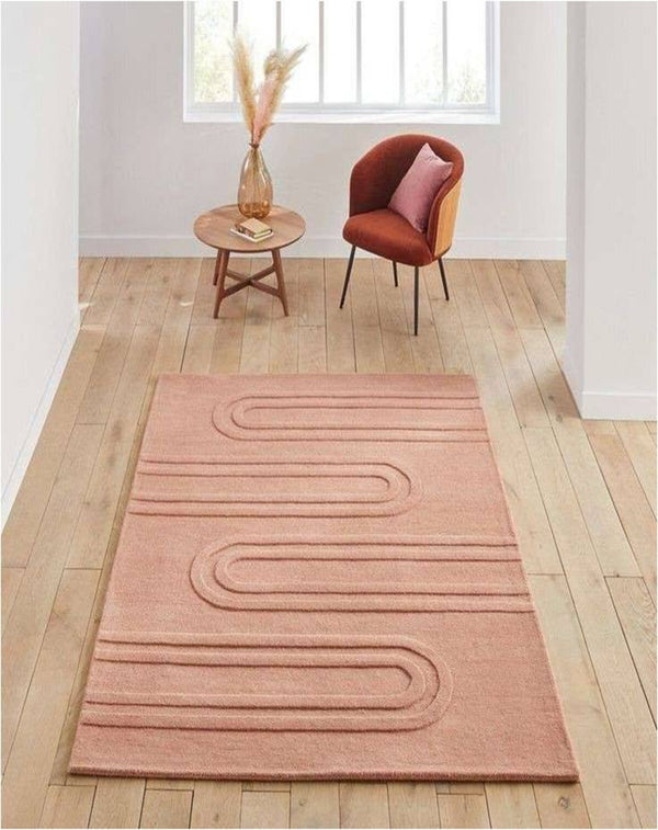 Blush Pink Shag Rugs