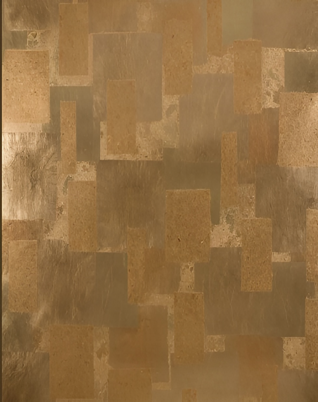 Bold Striped Chenille Orange Wallpaper