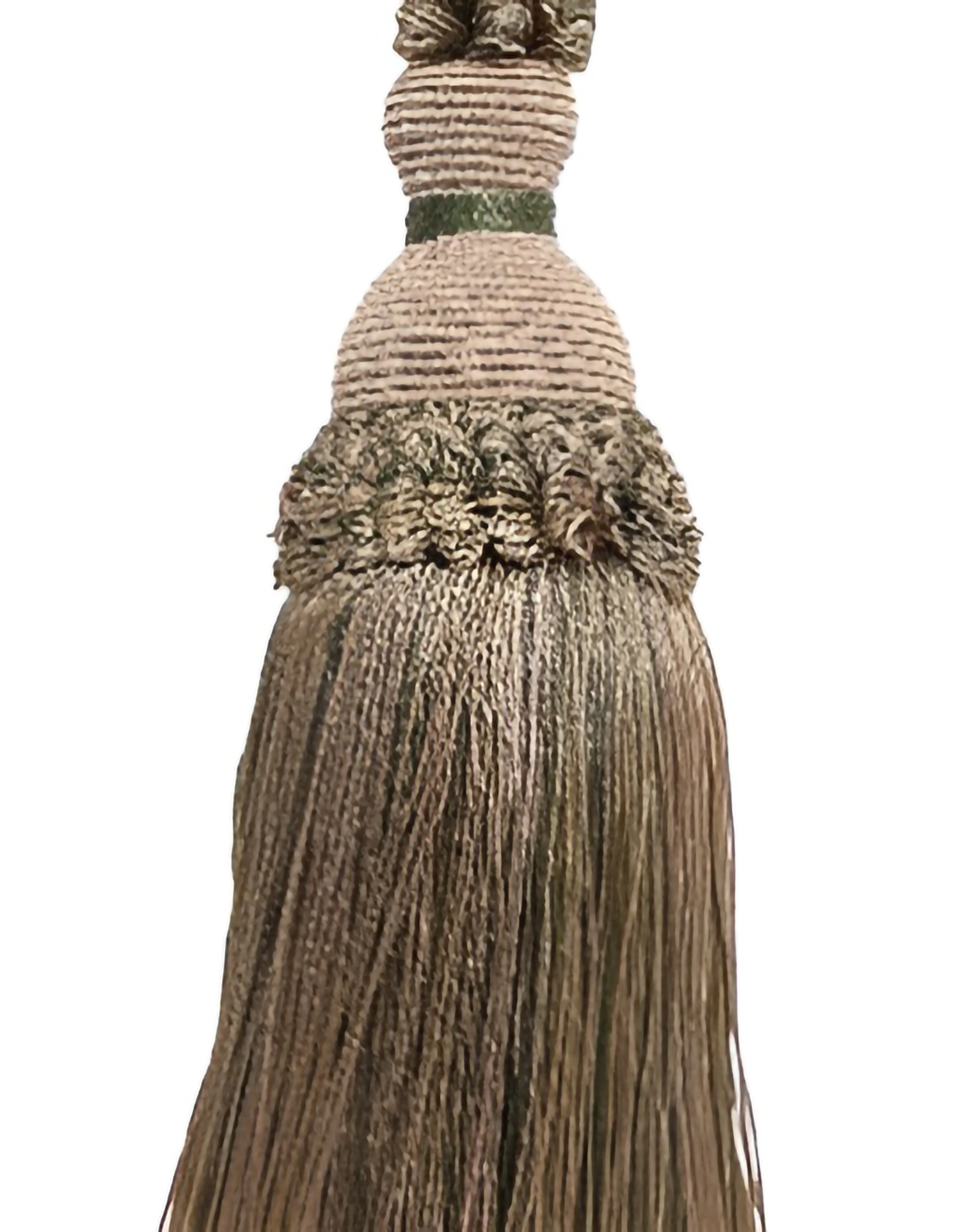 Bow And Drape Brown Polyester Tie Back ANGIE HOMES