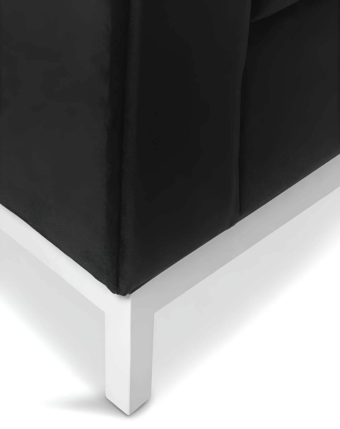 Brennan Black L SHAPE SOFA ANGIE HOMES