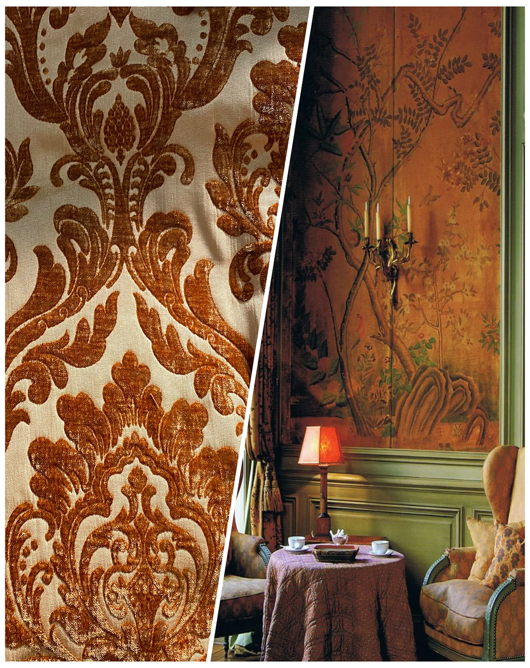 Brocade Chenille Colorful Fabrics