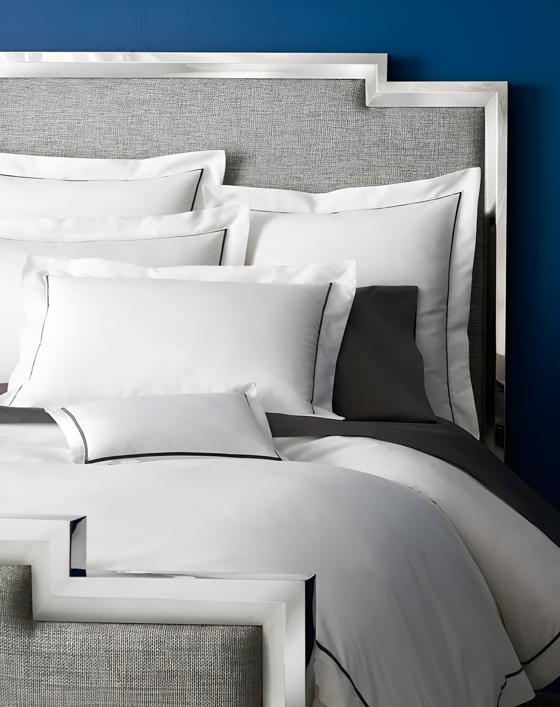 CAMEO EXCLUSIVE TEAL BROWN Bed Set (4 Pcs) ANGIE HOMES