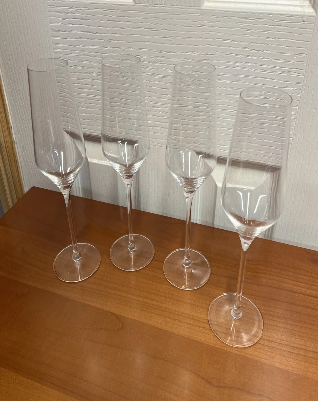 CARRERA TRANSPARENT ELEGANT WINE & CHAMPAGNE GLASS SET