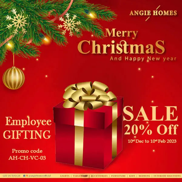 CHRISTMAS GIFT FOR EMPLOYEE | X-MAS GIFT VOUCHER FOR BULK GIFTING | CORPORATE GIFTS ANGIE HOMES