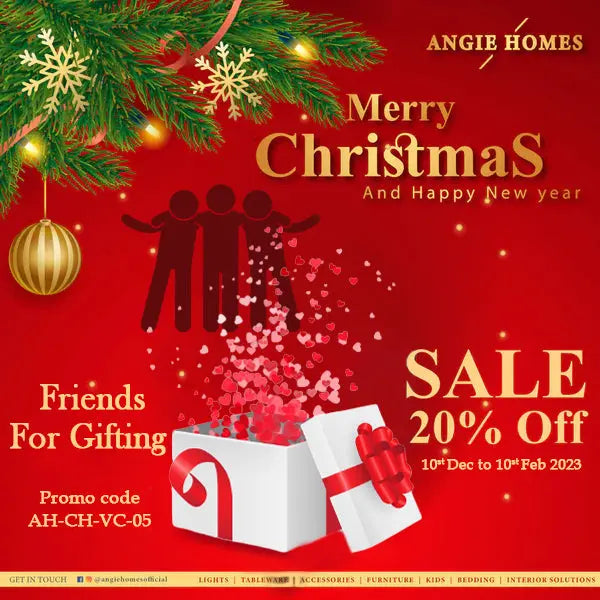 CHRISTMAS GIFT FOR FRIENDS | X-MAS GIFT VOUCHER FOR BULK GIFTING | UNIQUE GIFTS ANGIE HOMES