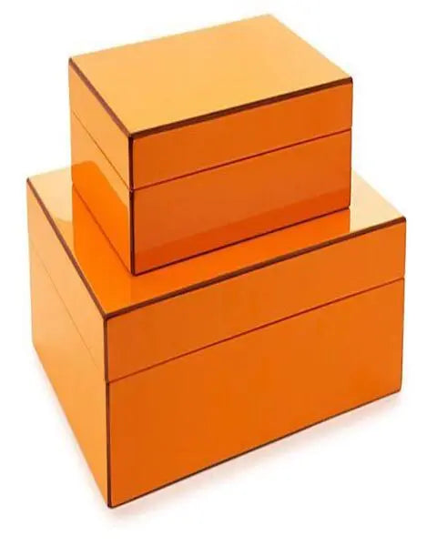 COFFER TAN BROWN BOX ANGIE KRIPALANI DESIGN- ANGIE HOMES