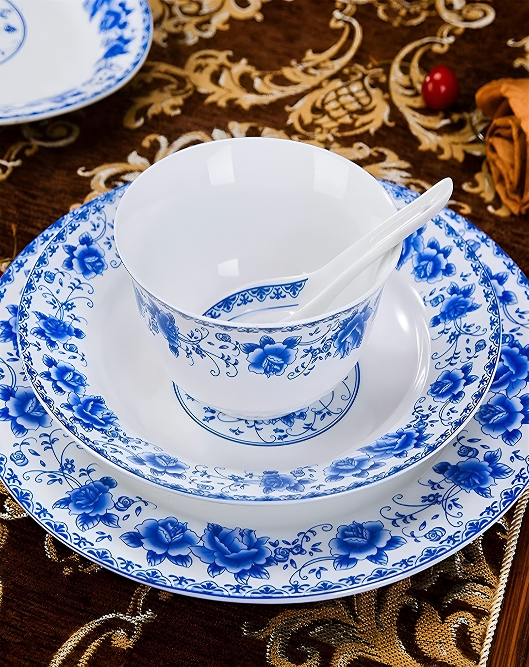 CONSOLAS BLUE TEA SET & DINNER SETS