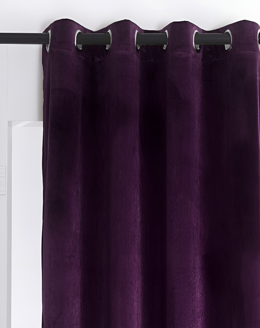 CORTINA SATIN PURPLE CURTAINS