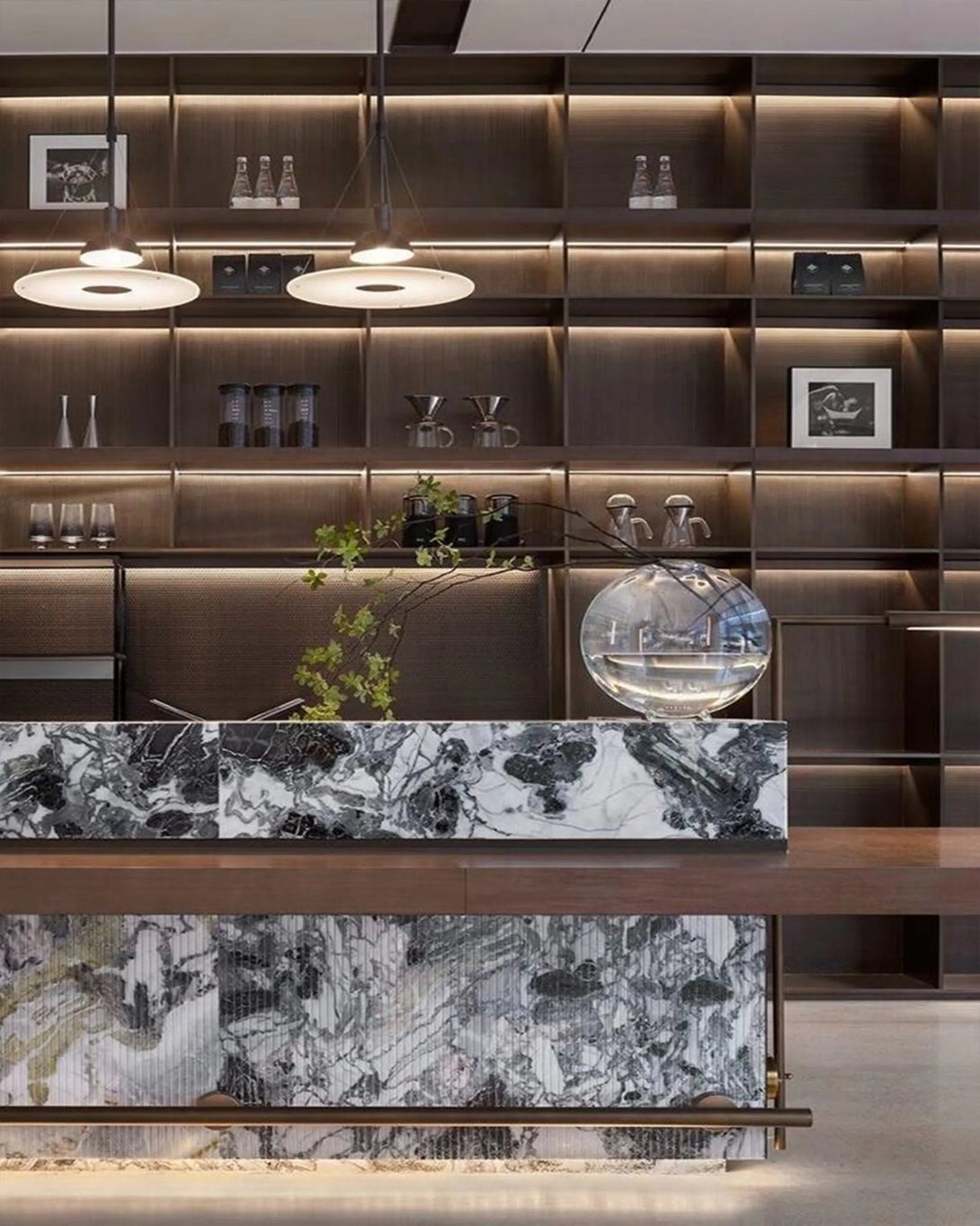 Cresscen Small Office Reception Counter 