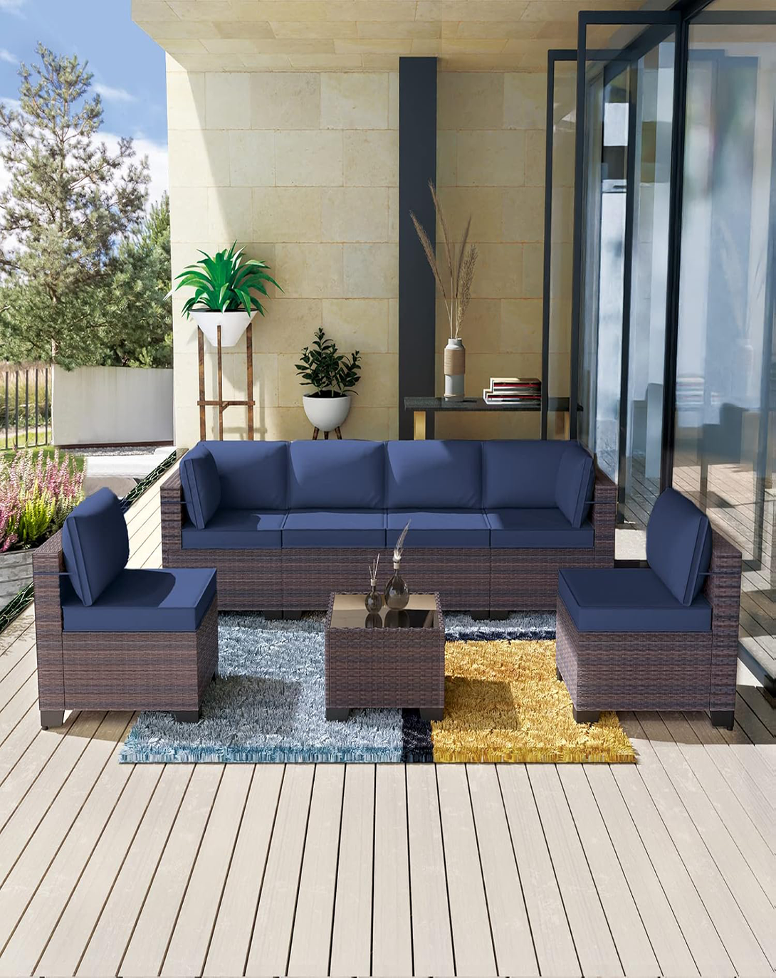 Cace Sofa Set - Out Door Furniture