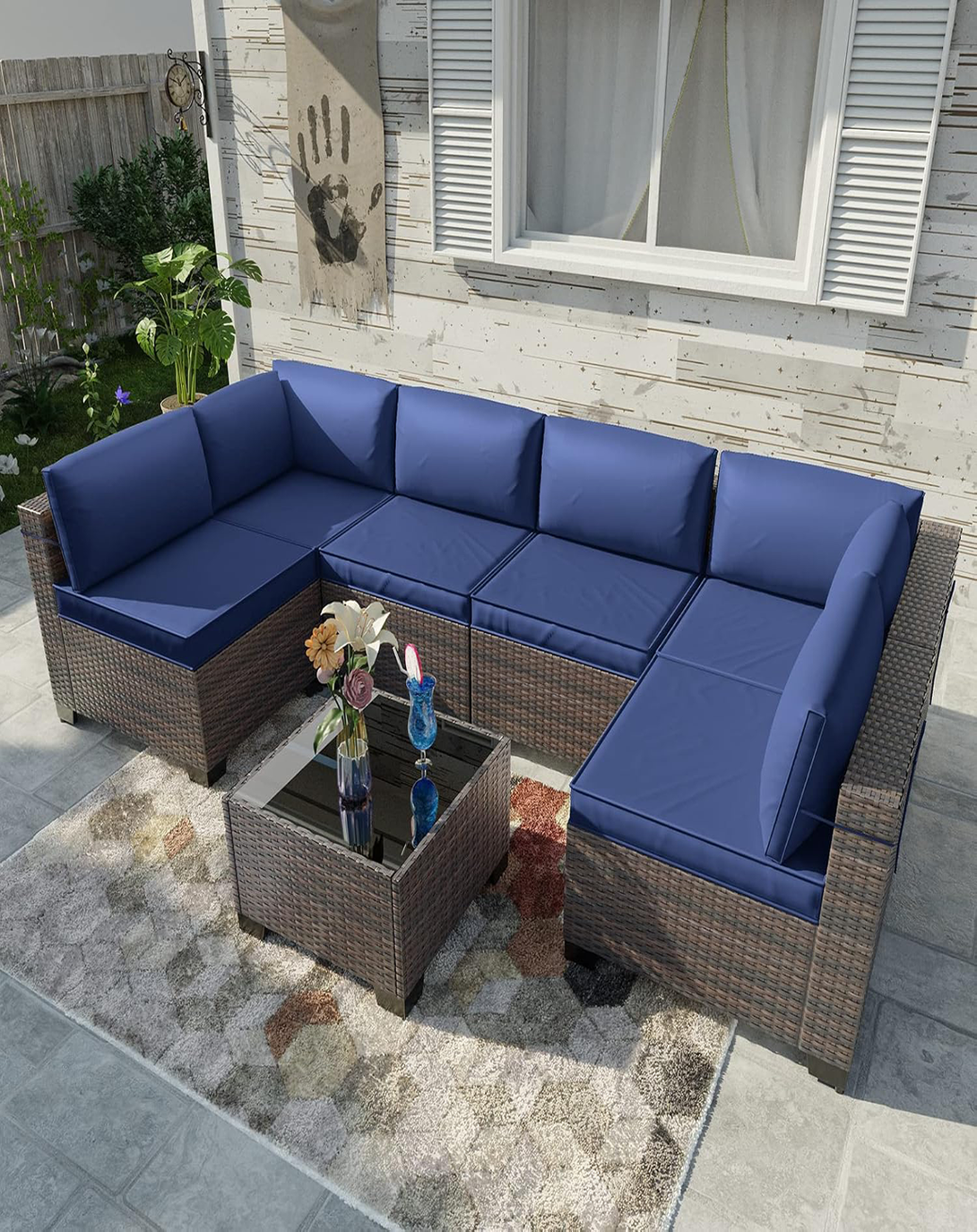 Cace Sofa Set - Out Door Furniture