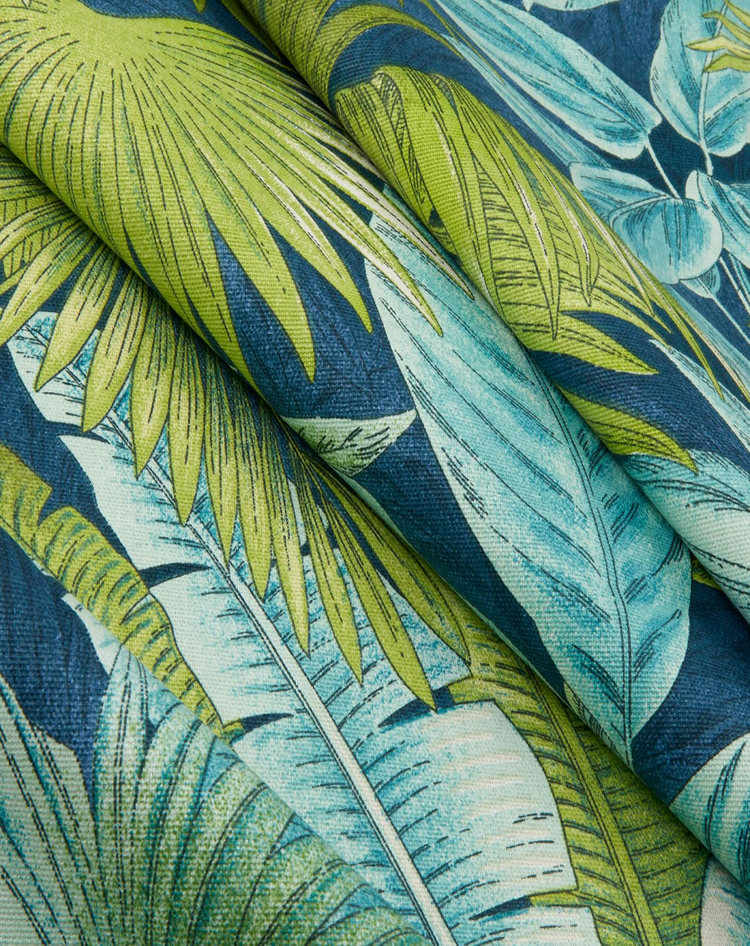 Carpentaria Palm Chenille Mix Color Fabric