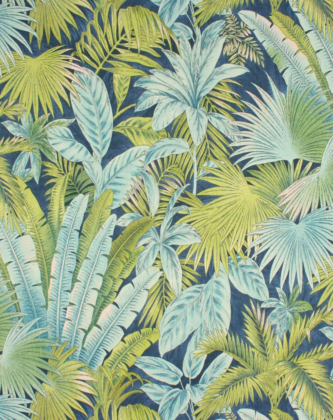 Carpentaria Palm Chenille Mix Color Fabric ANGIE HOMES