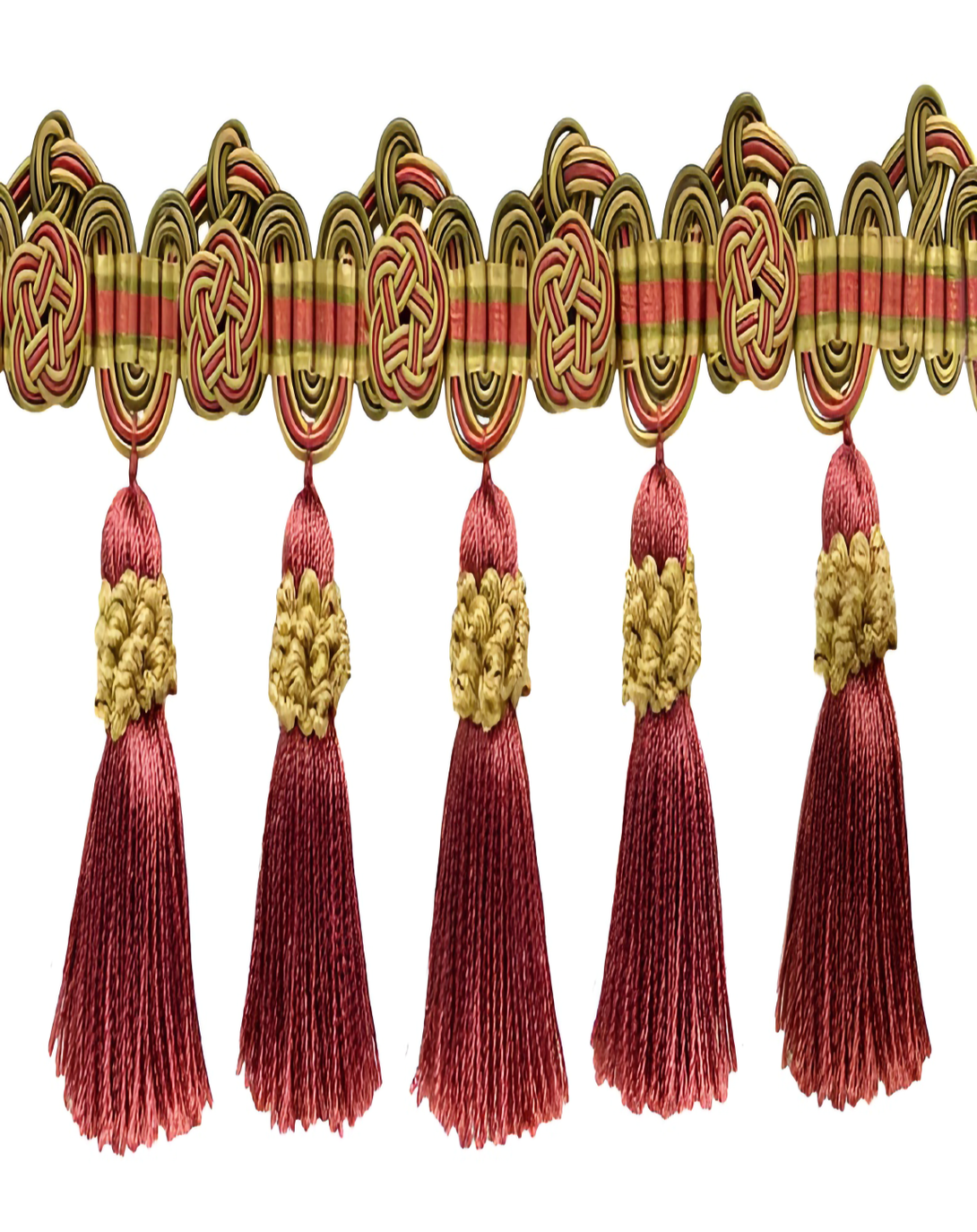 Ceramic Polyester Olive Drab Tie Backs ANGIE HOMES