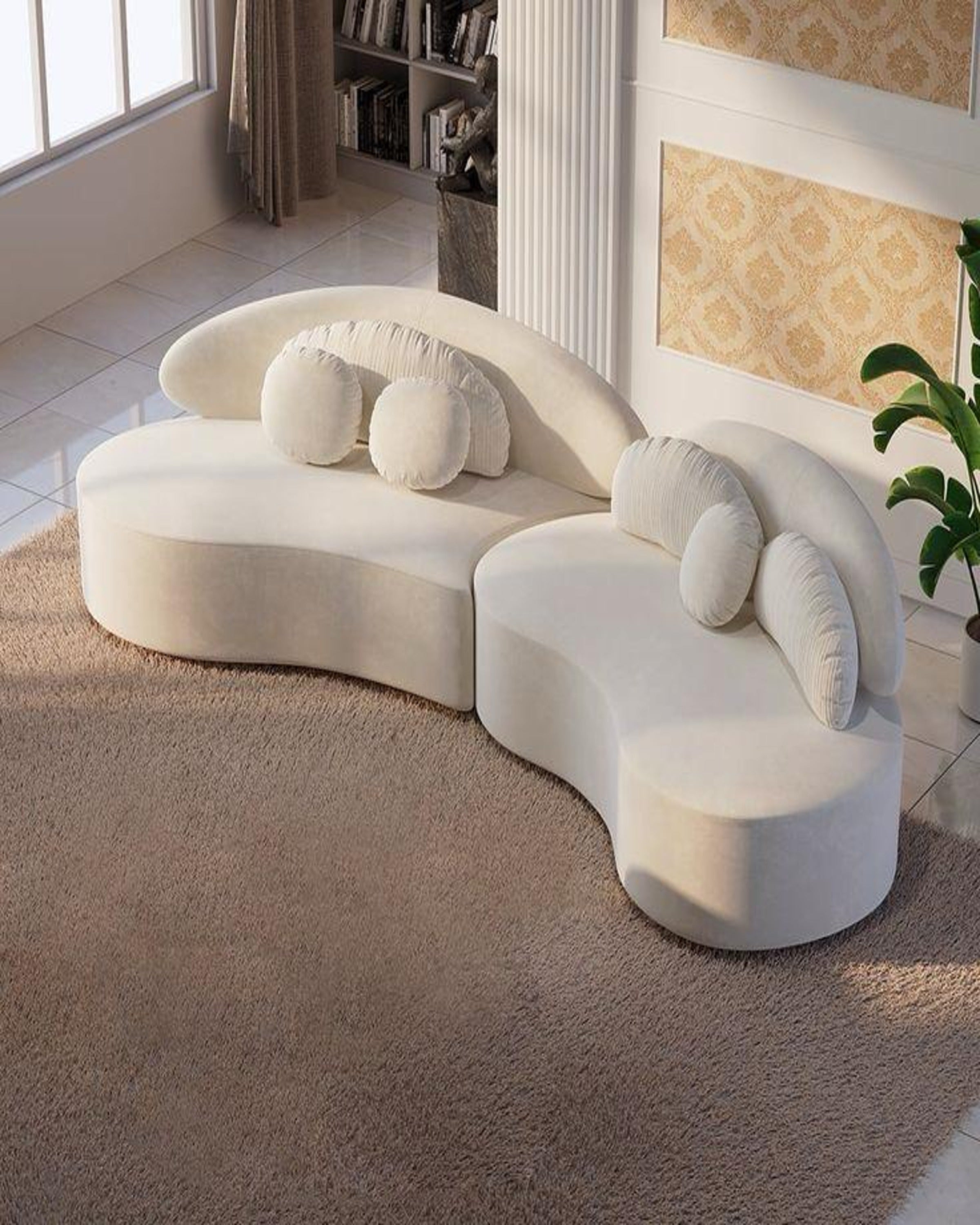 Chic Mid L Shaped Sofa ANGIE HOMES