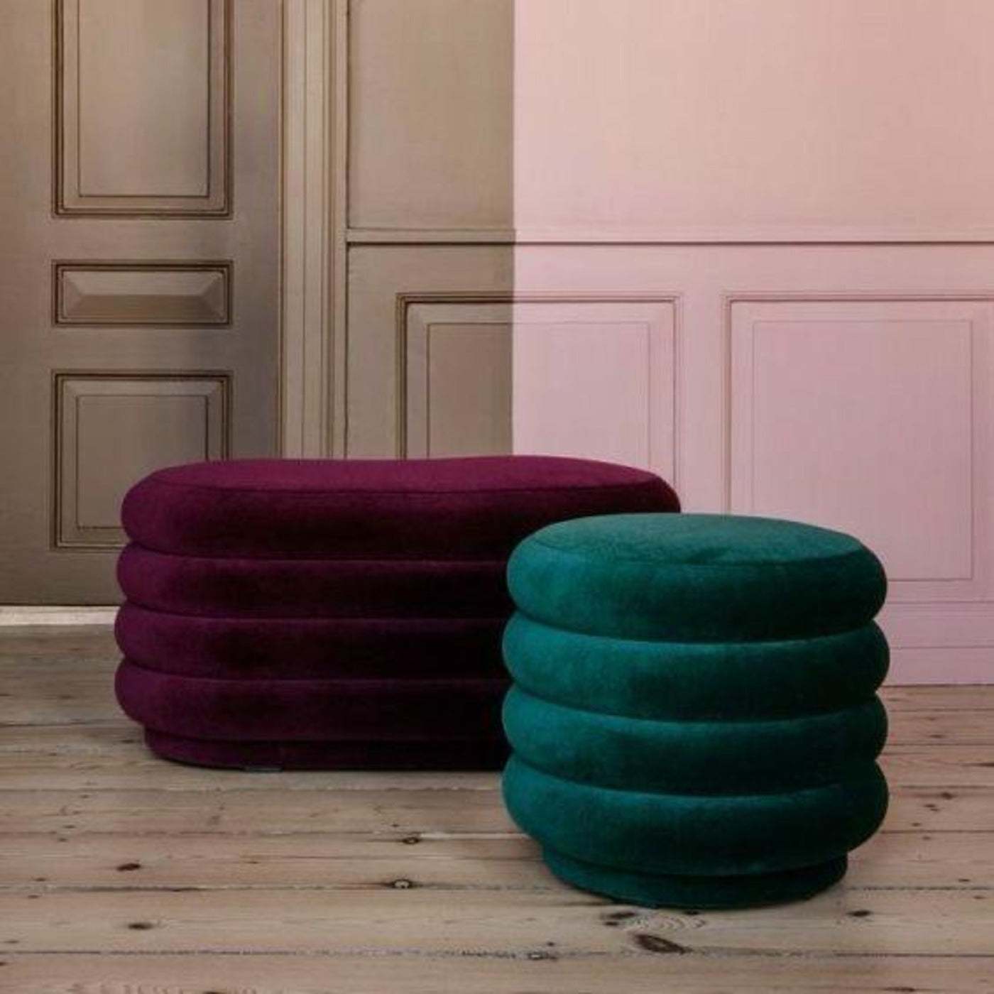 Handwoven Bohemian Poufs (Copy) ANGIE HOMES