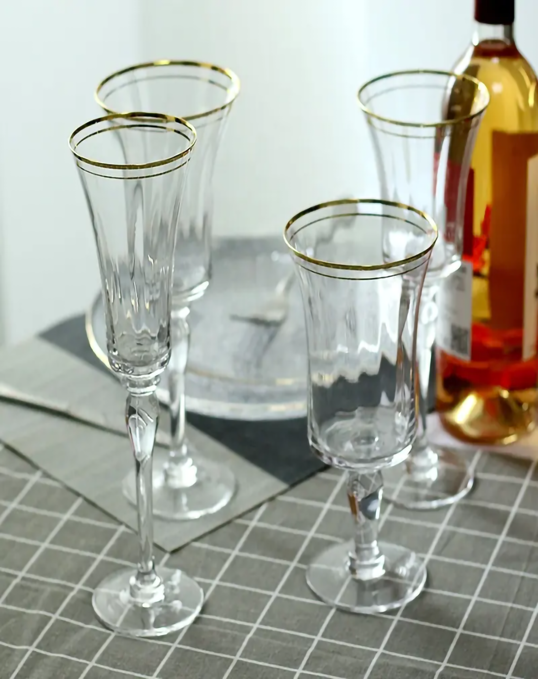 Chinar Wine & Champagne Glass Set