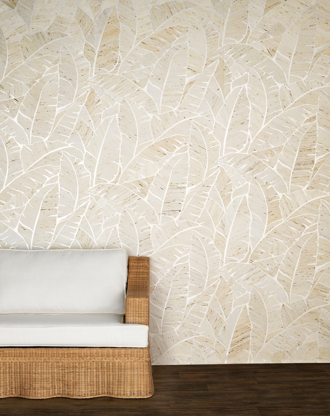 Classic Damask Chenille Wallpaper