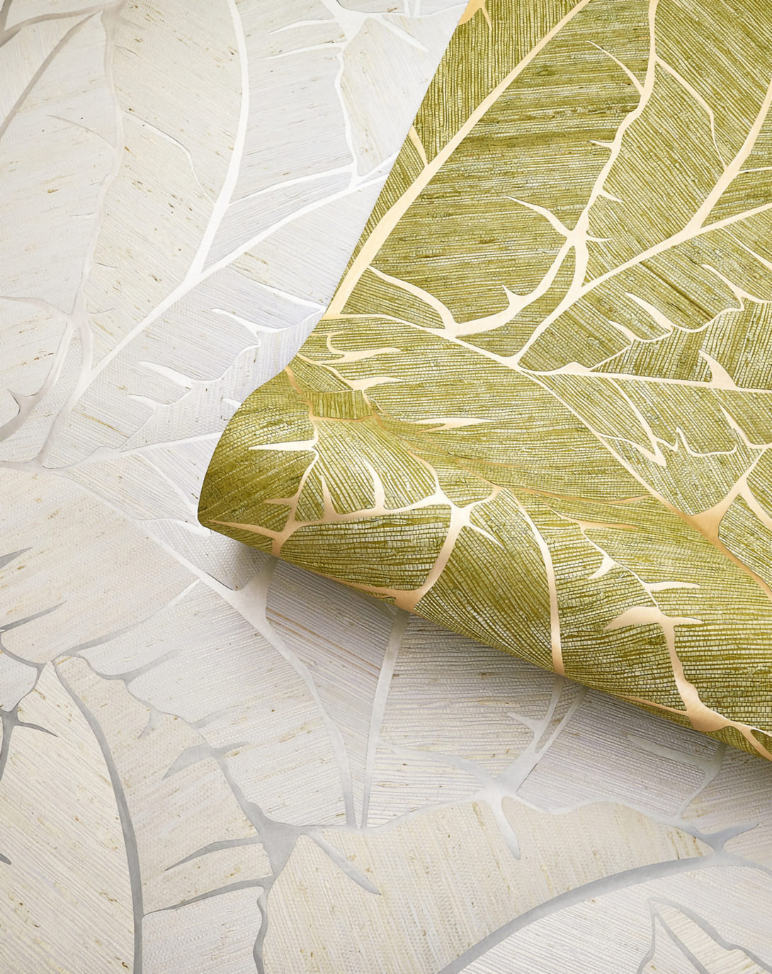 Classic Damask Chenille Wallpaper