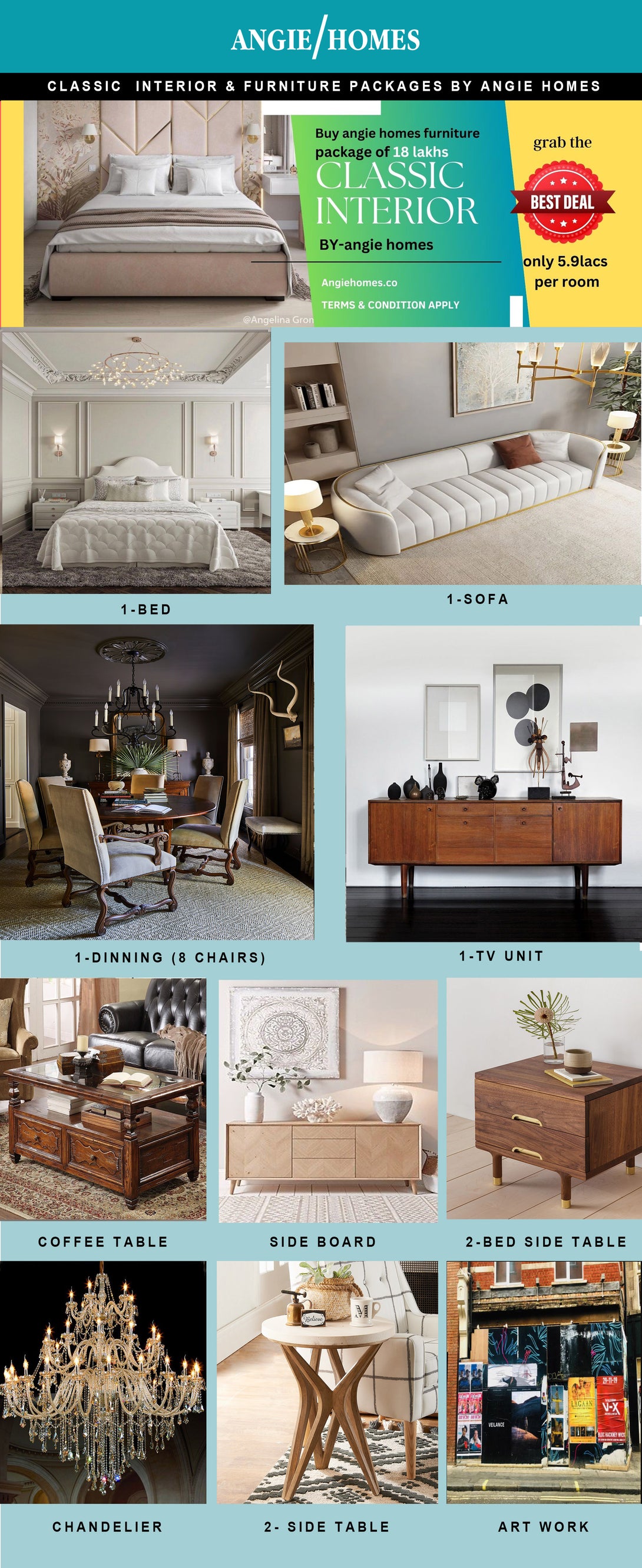 Best Classic Interior Solution By Angie Kripalani Design – ANGIE HOMES