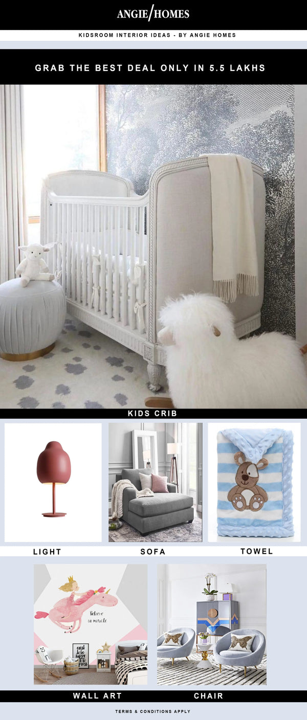 Luxury Nursery Room Interior Design By Angie Kripalani Design – ANGIE HOMES