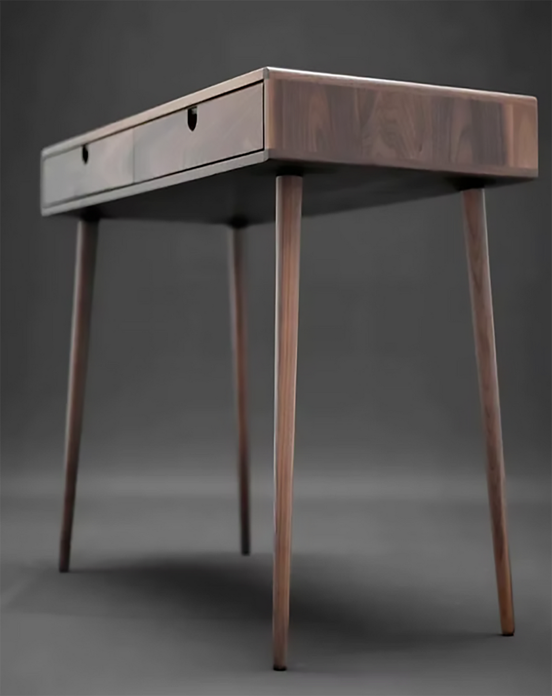 Congo Brown Desk | Office work table with storage ANGIE HOMES