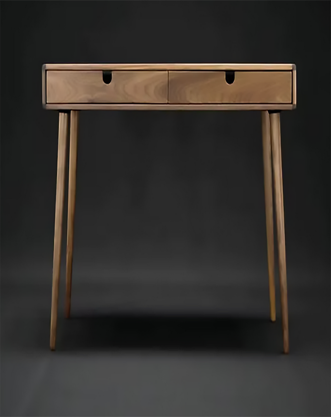 Congo Brown Desk | Office work table with storage ANGIE HOMES