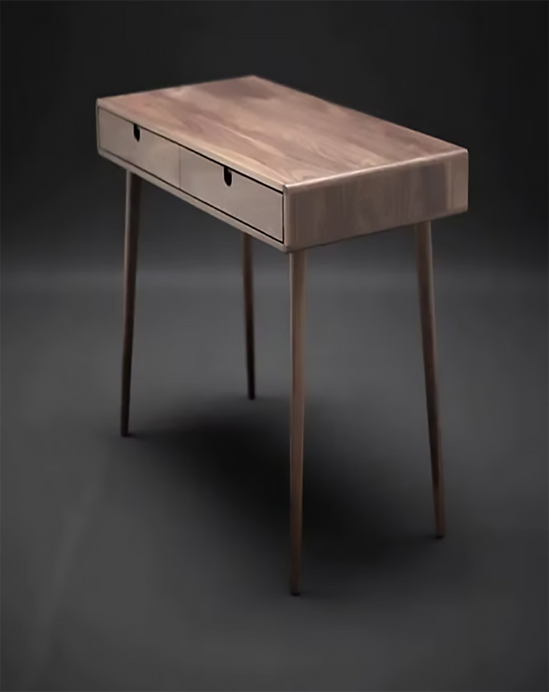 Congo Brown Desk | Office work table with storage ANGIE HOMES