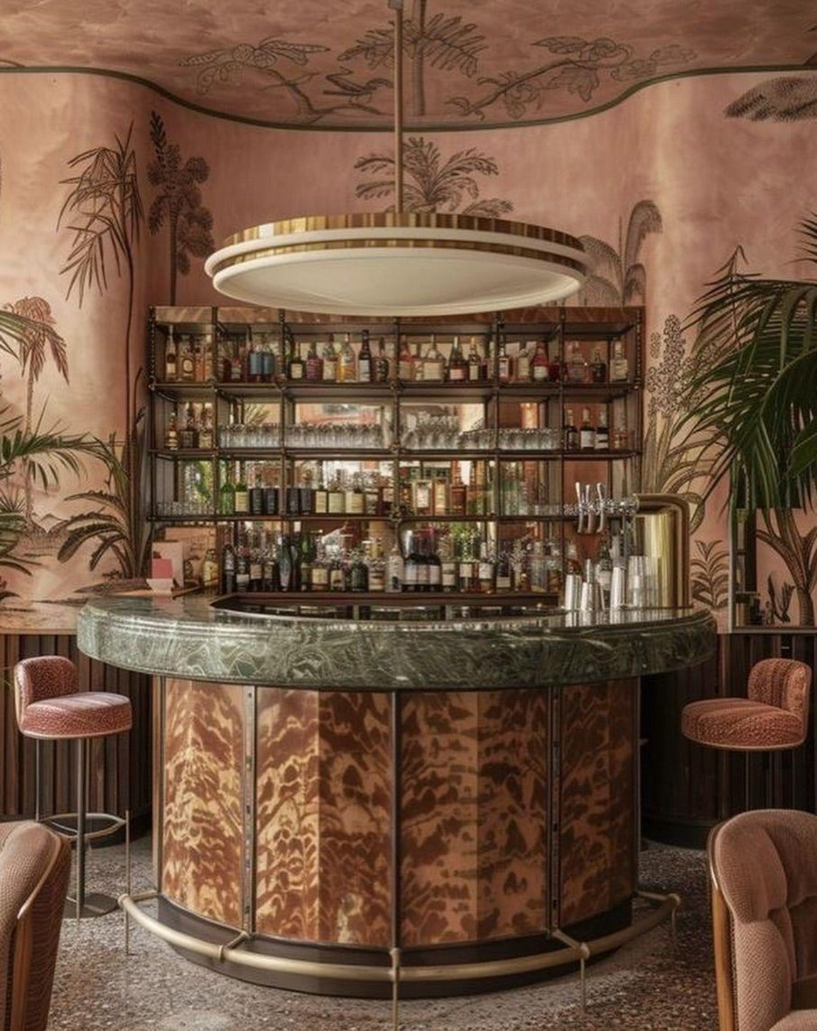 Contempo Curve Bar Counter – ANGIE HOMES