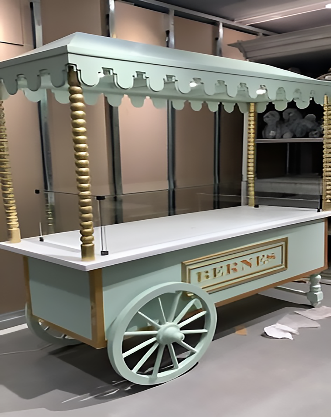 Contemporary Bar Trolley