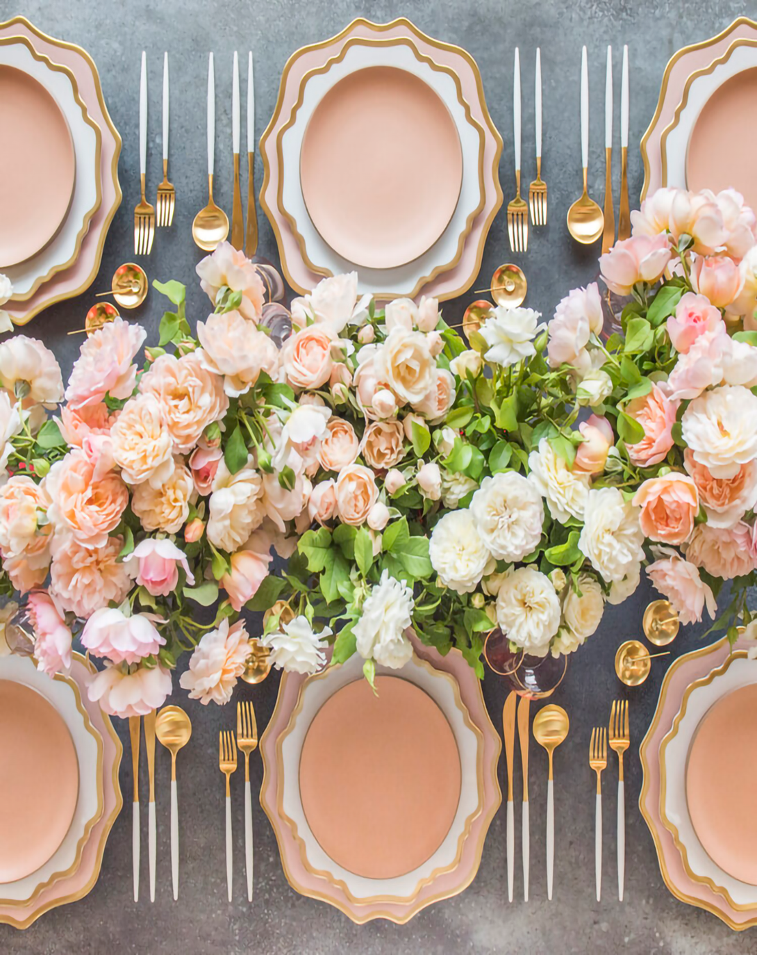 Contemporary Matte Finish Dinner Set