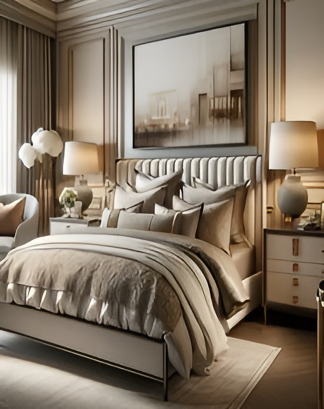 Contemporary Sleigh Stylish Bed